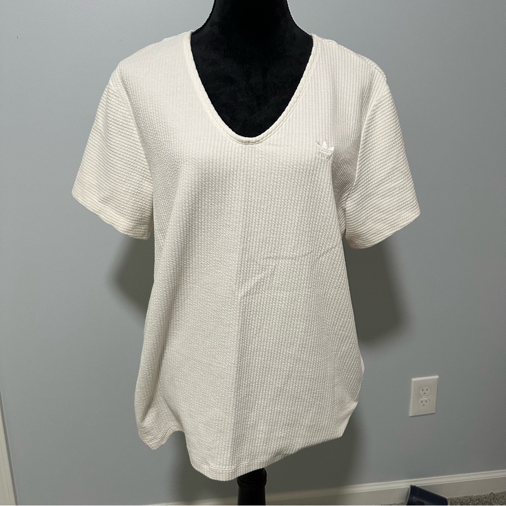 Adidas Loose Tee White Shirt